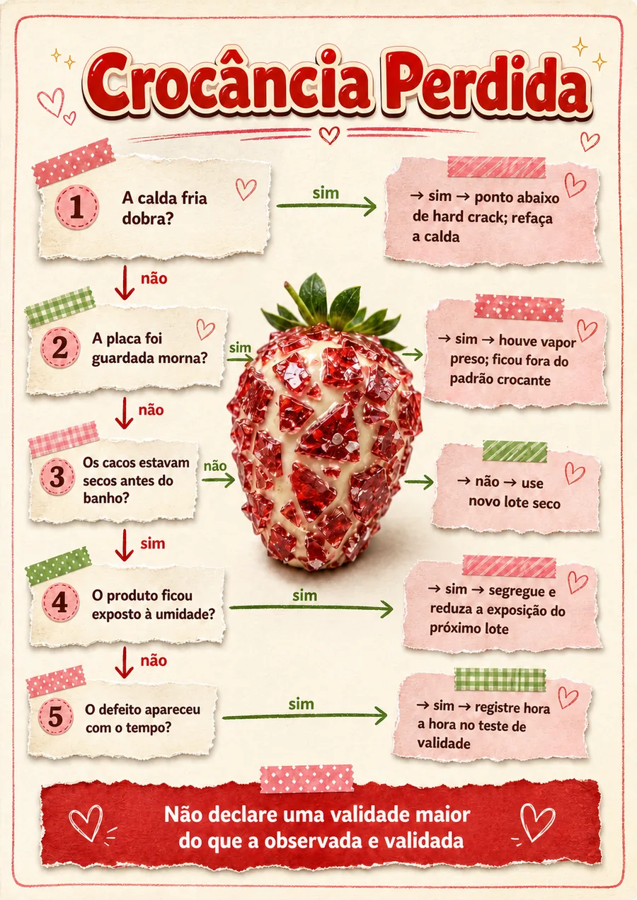 Página real do material Morango Cravejado Ilustrado